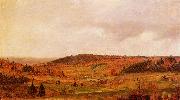 Frederic Edwin Church Autumn Shower oil on canvas